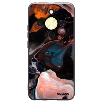 Picasee Honor Magic8 Lite 5G Hülle - Schwarzes Silikon - Cream