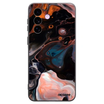Picasee Samsung Galaxy A57 5G Hülle - Schwarzes Silikon - Cream