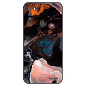 Picasee Xiaomi Redmi Note 8 Hülle - Schwarzes Silikon - Cream