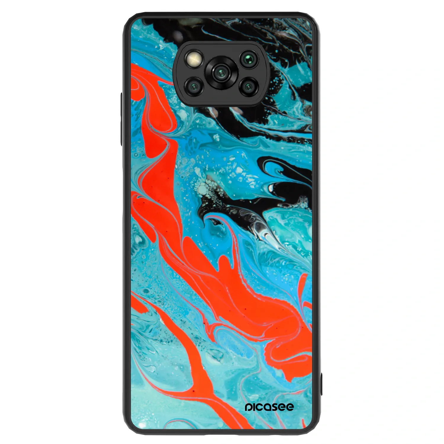 Picasee ULTIMATE CASE für Xiaomi Poco X3 - Blue Magma