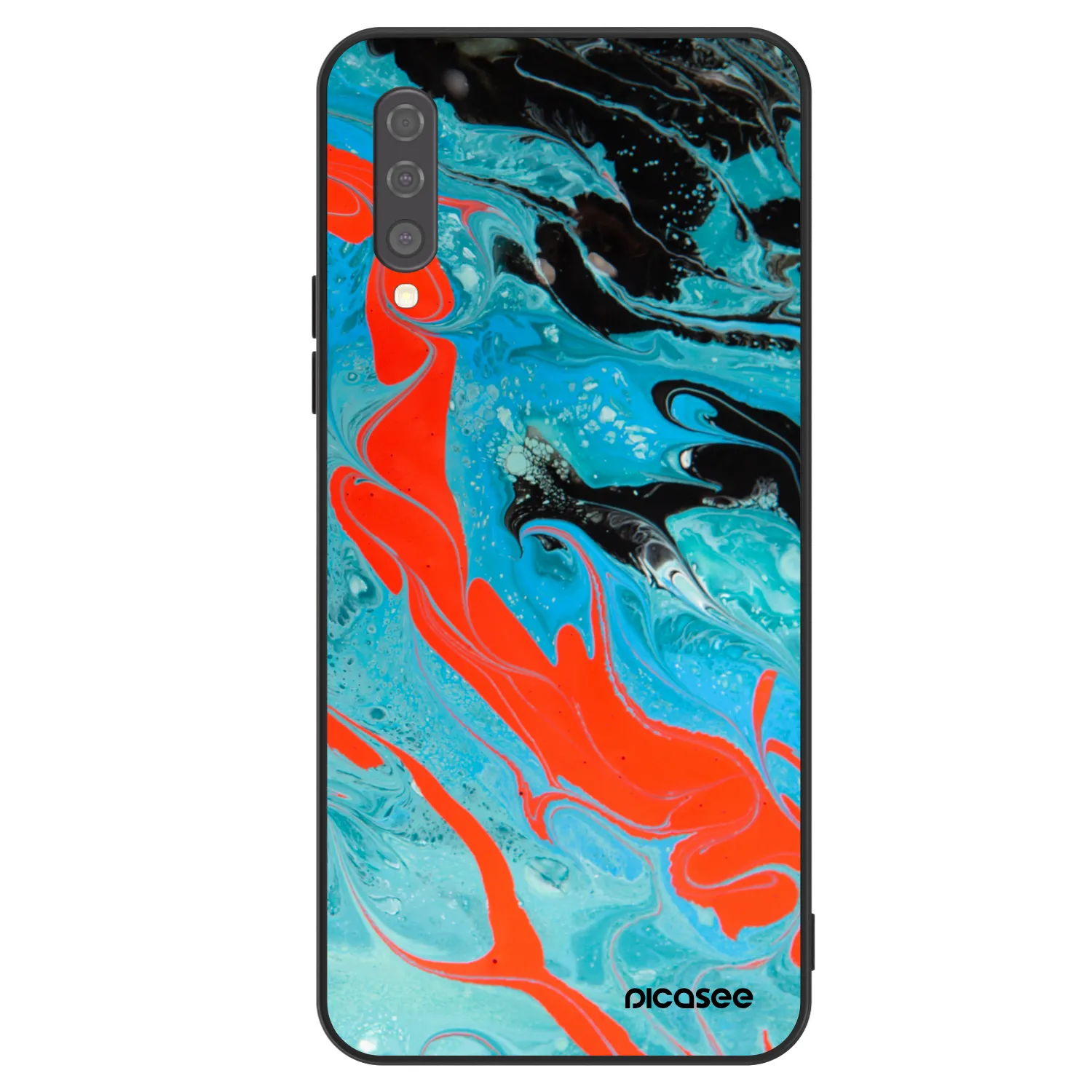 Picasee ULTIMATE CASE für Samsung Galaxy A50 A505F - Blue Magma