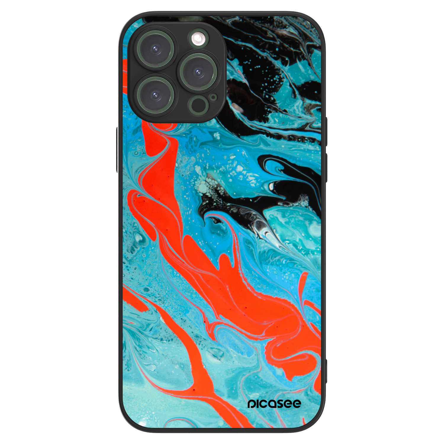 Picasee ULTIMATE CASE für Apple iPhone 13 Pro Max - Blue Magma