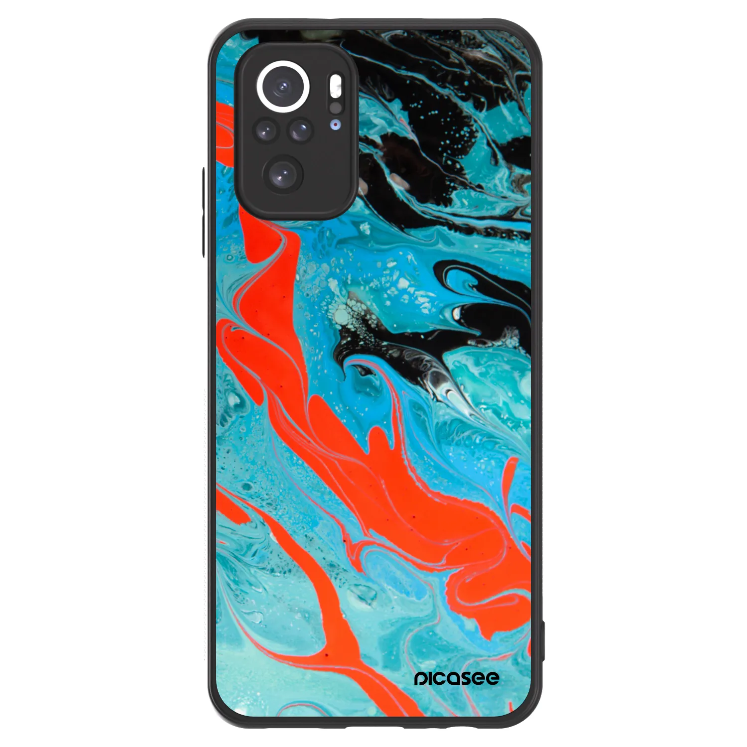 Picasee ULTIMATE CASE für Xiaomi Redmi Note 10S - Blue Magma