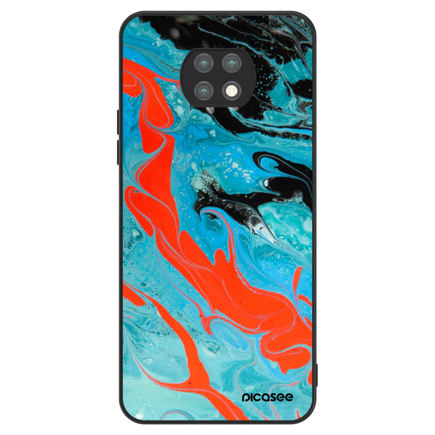 Picasee ULTIMATE CASE für Xiaomi Redmi Note 9T - Blue Magma