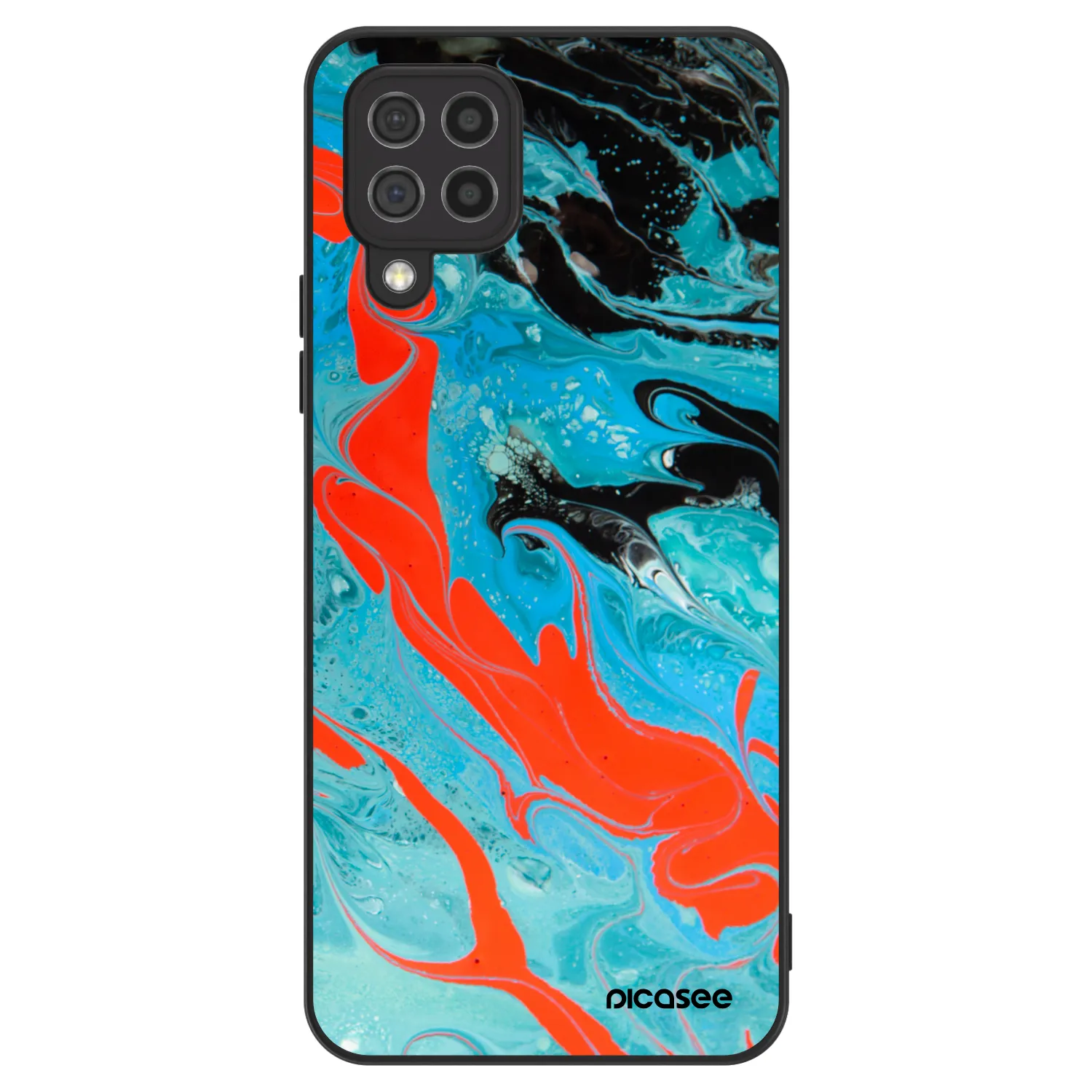 Picasee ULTIMATE CASE für Samsung Galaxy A22 A225F 4G - Blue Magma