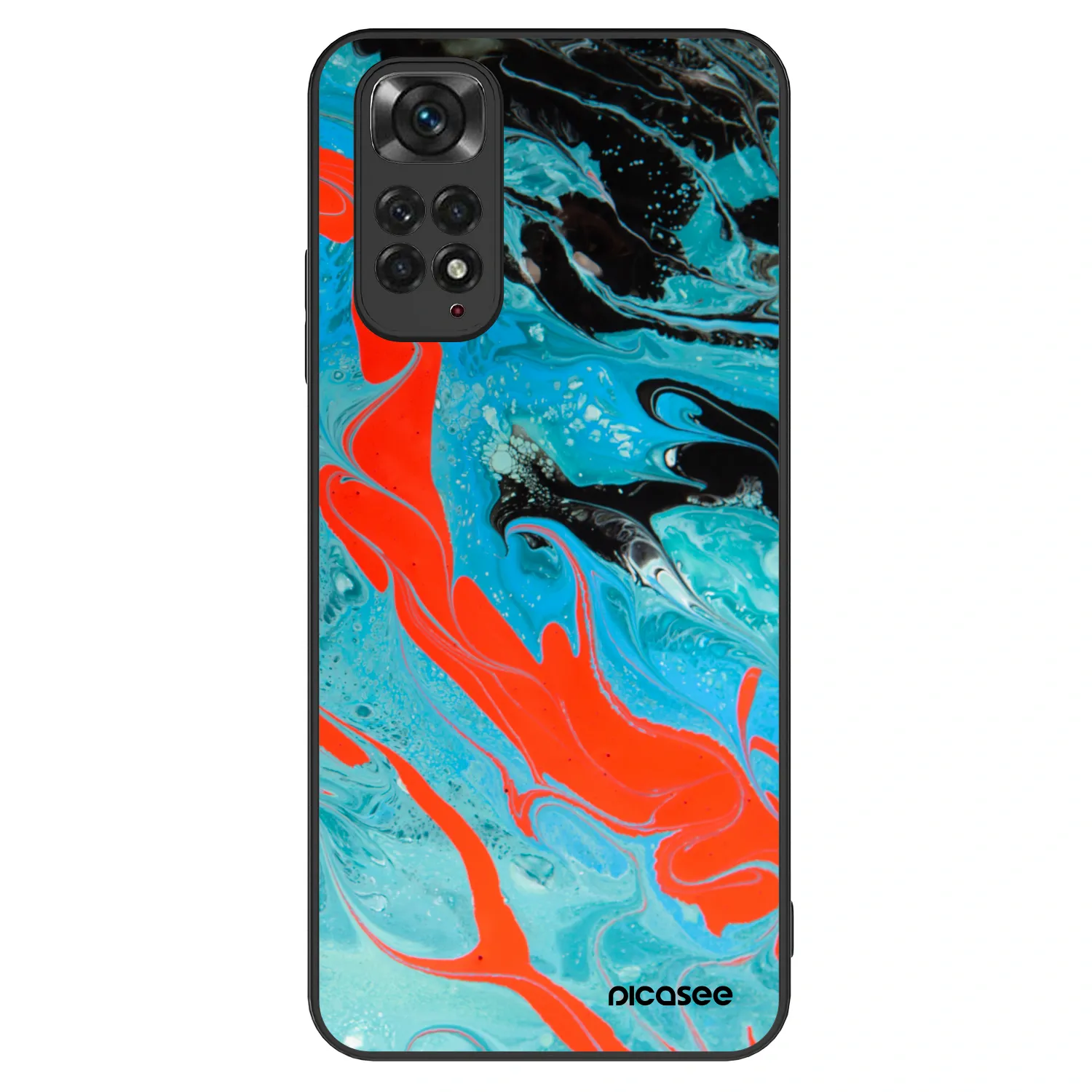 Picasee ULTIMATE CASE für Xiaomi Redmi Note 11S 4G - Blue Magma