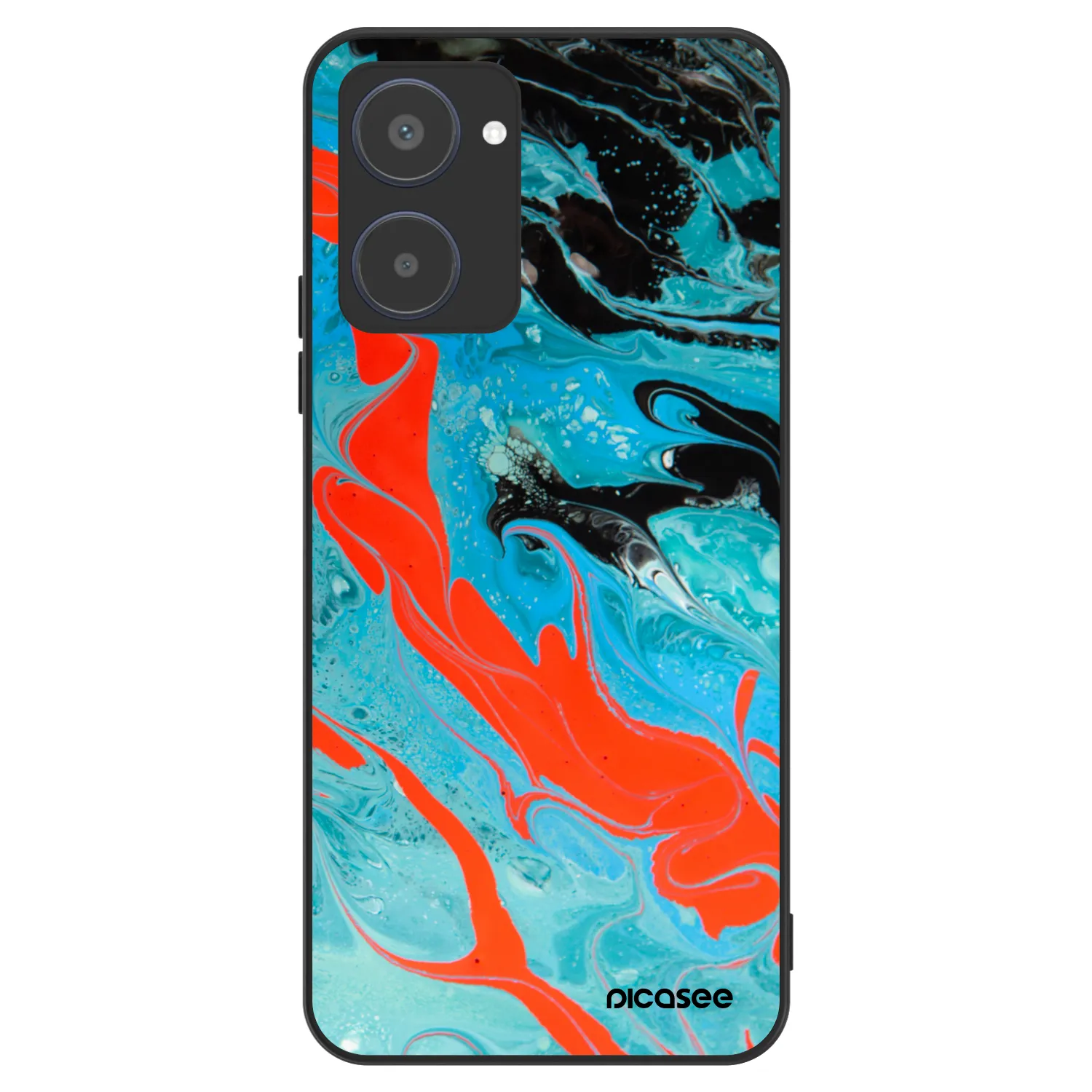 Picasee ULTIMATE CASE für Realme 10 4G - Blue Magma