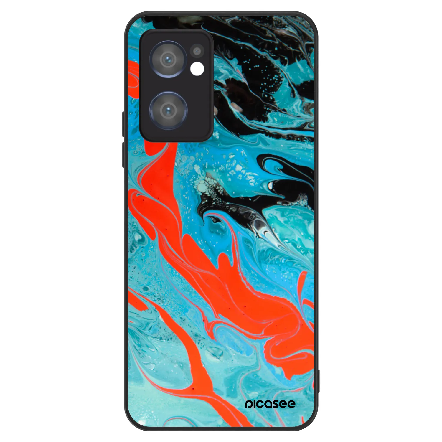 Picasee ULTIMATE CASE für OPPO Reno 7 5G - Blue Magma