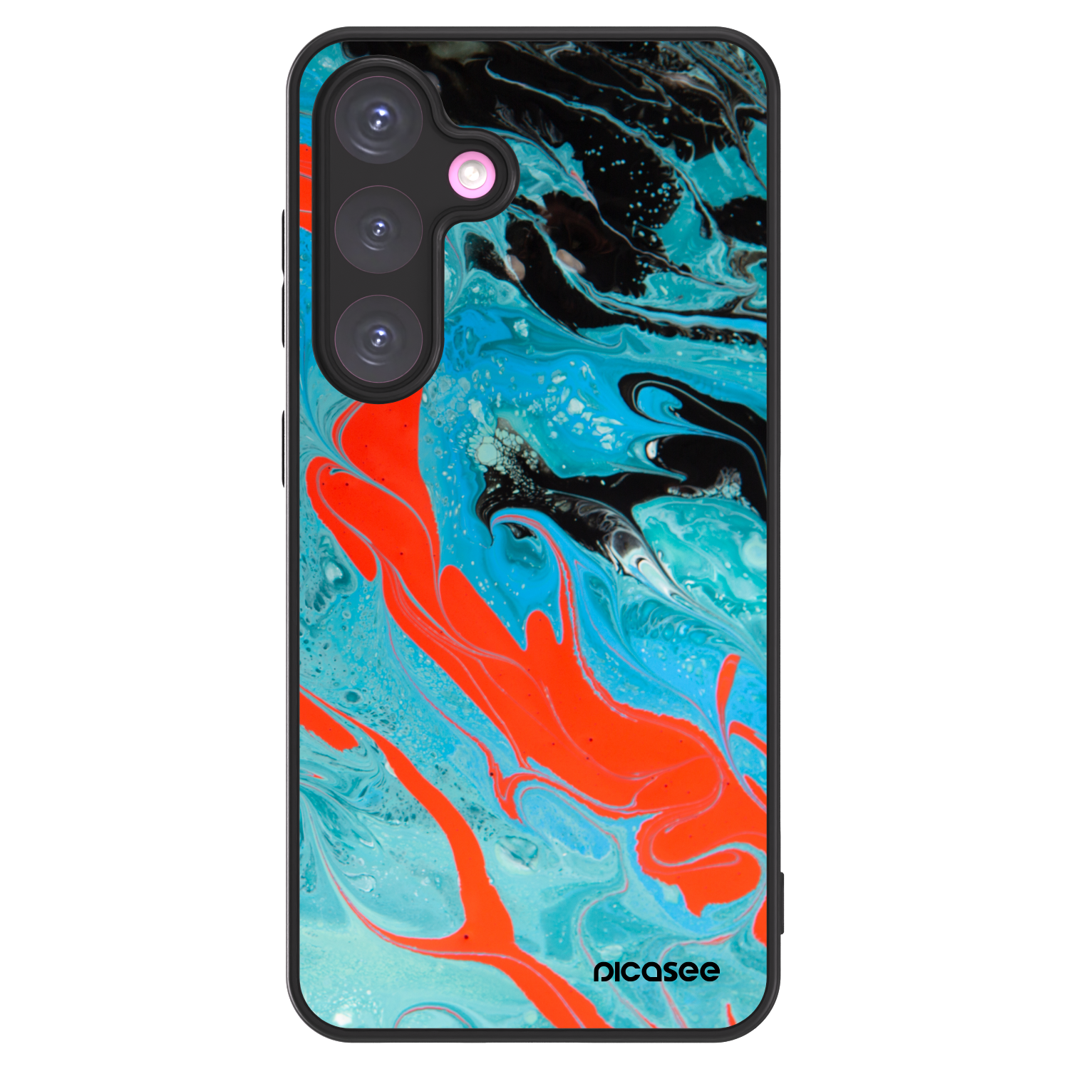 Picasee ULTIMATE CASE PowerShare für Samsung Galaxy S24+ S926B 5G - Blue Magma