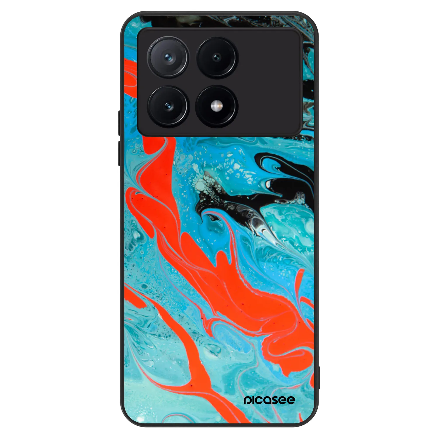 Picasee ULTIMATE CASE für Xiaomi Poco X6 Pro - Blue Magma