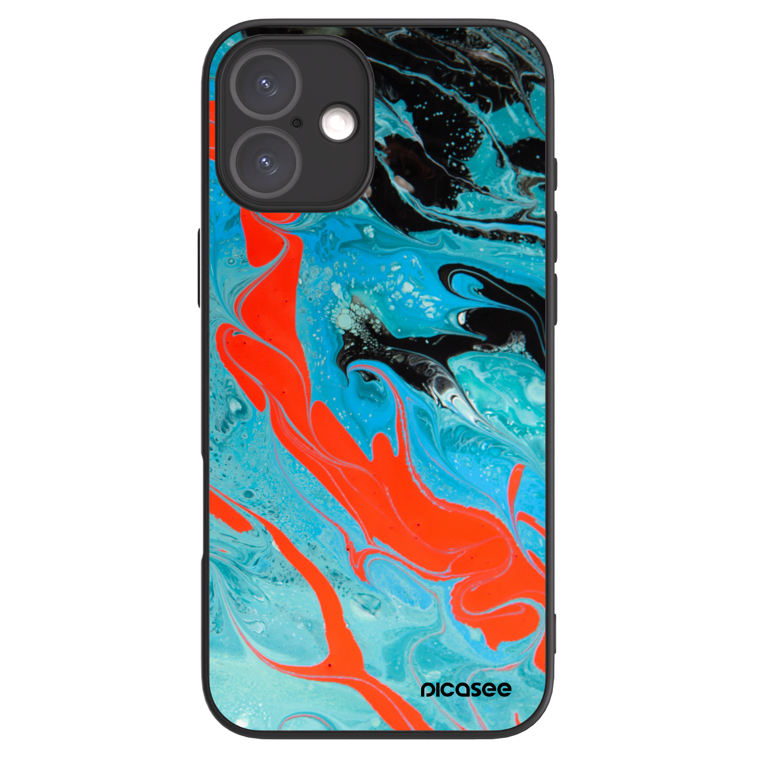 Picasee ULTIMATE CASE MagSafe für Apple iPhone 16 Plus - Blue Magma