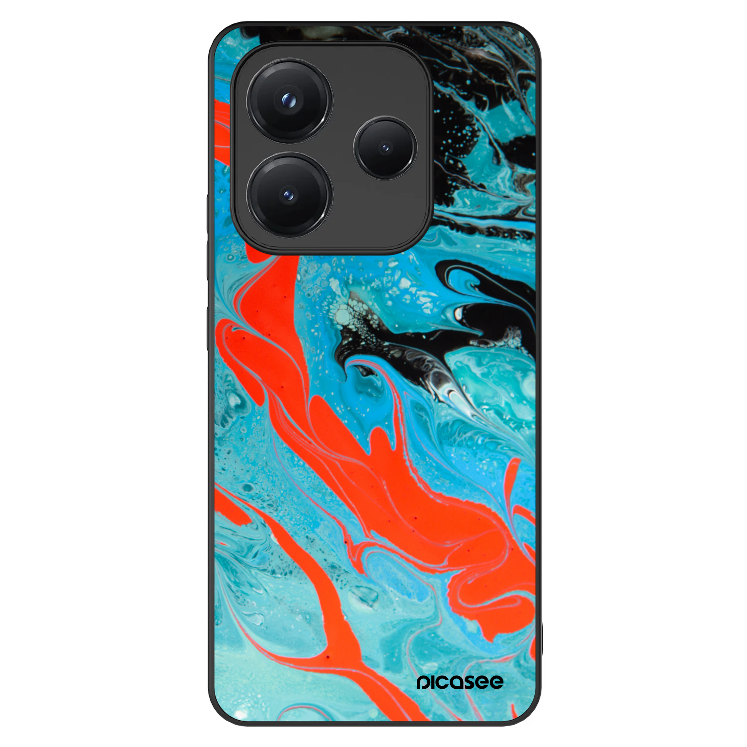 Picasee ULTIMATE CASE für Xiaomi Redmi Note 14 5G - Blue Magma
