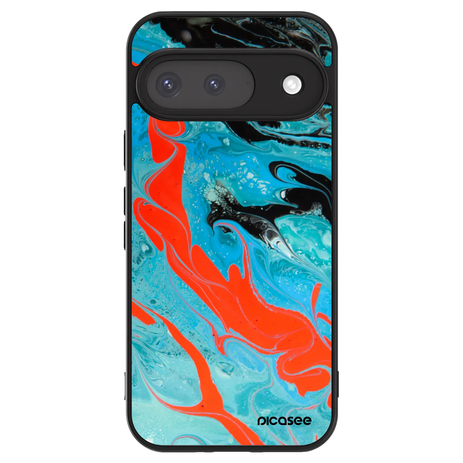 Picasee ULTIMATE CASE für Google Pixel 9 - Blue Magma