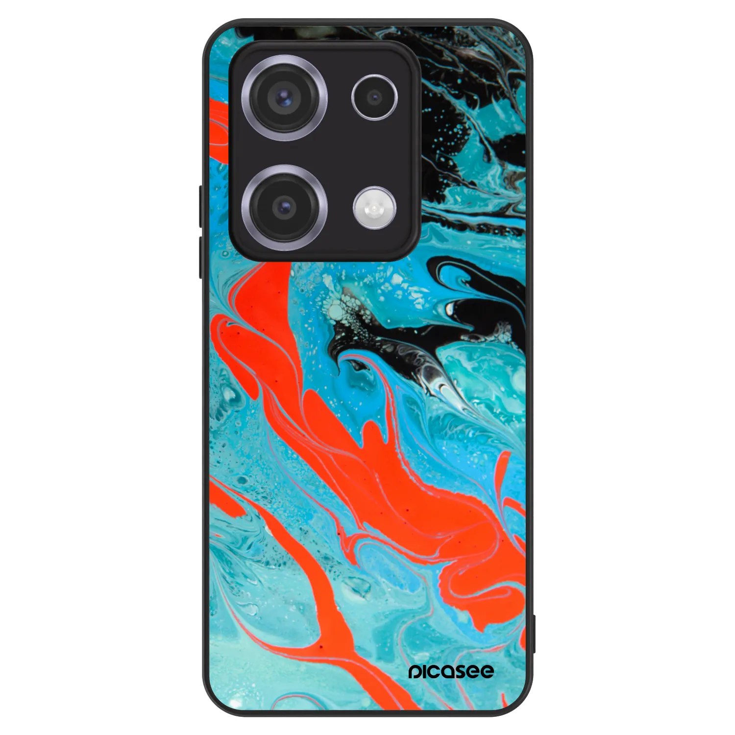 Picasee ULTIMATE CASE für Xiaomi Redmi Note 14S - Blue Magma