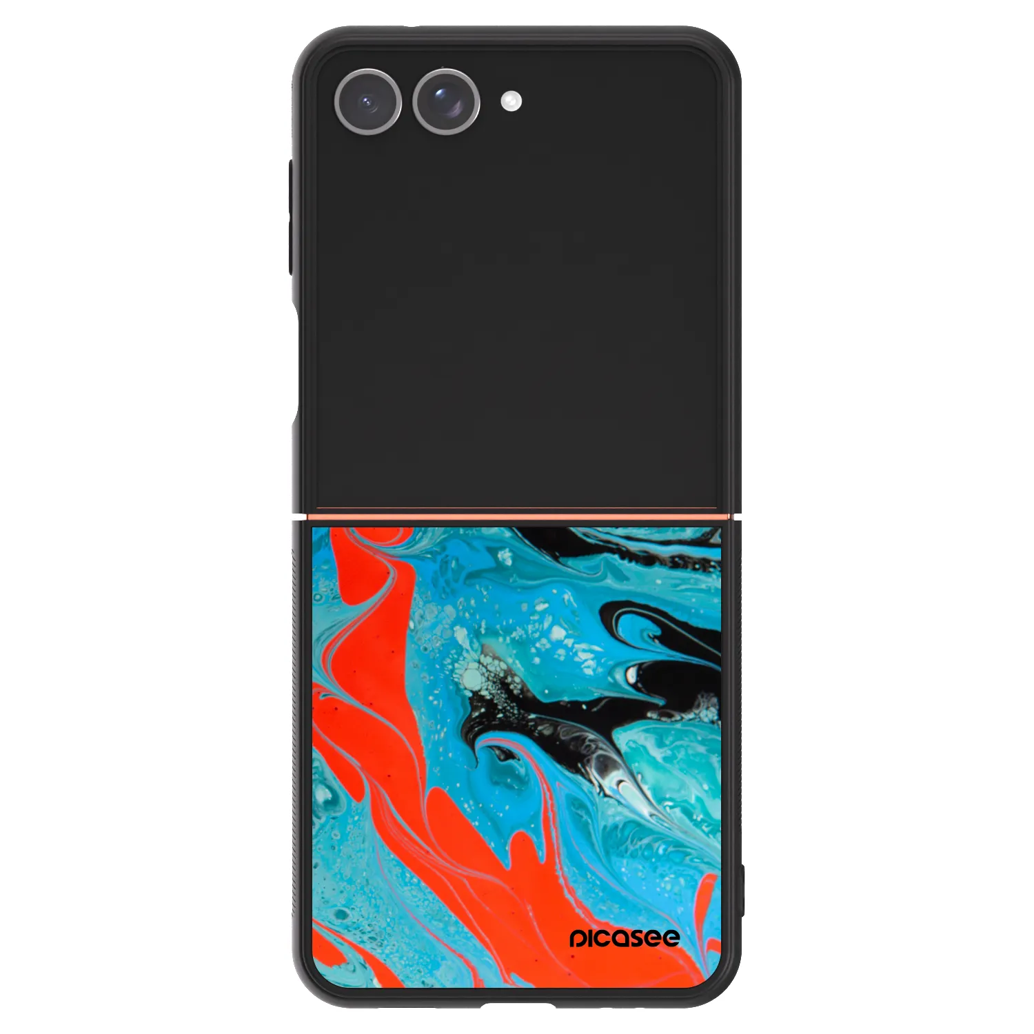 Picasee ULTIMATE CASE für Samsung Galaxy Z Flip7 5G - Blue Magma