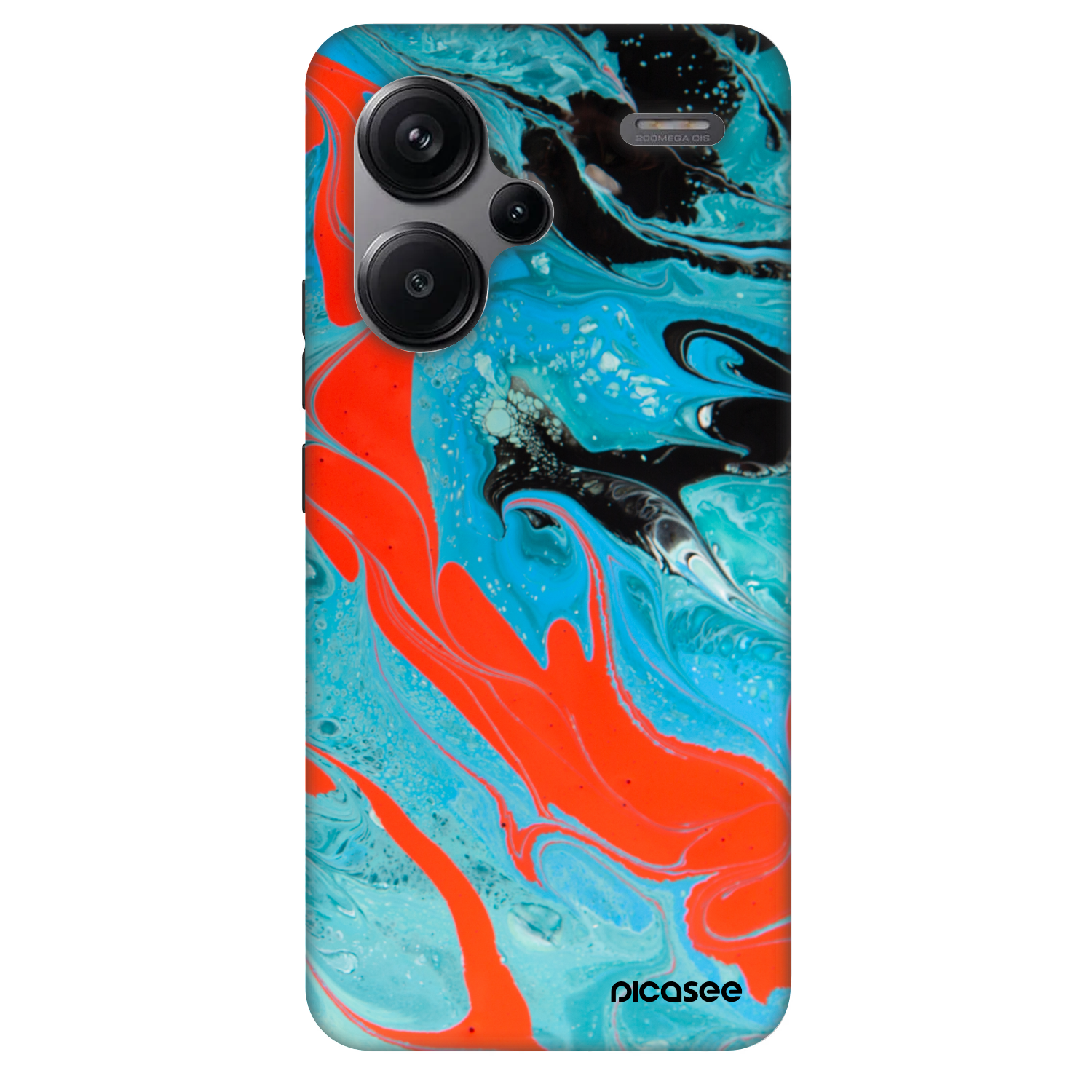 Picasee Fashion Case für Xiaomi Redmi Note 13 Pro+ 5G - Blue Magma