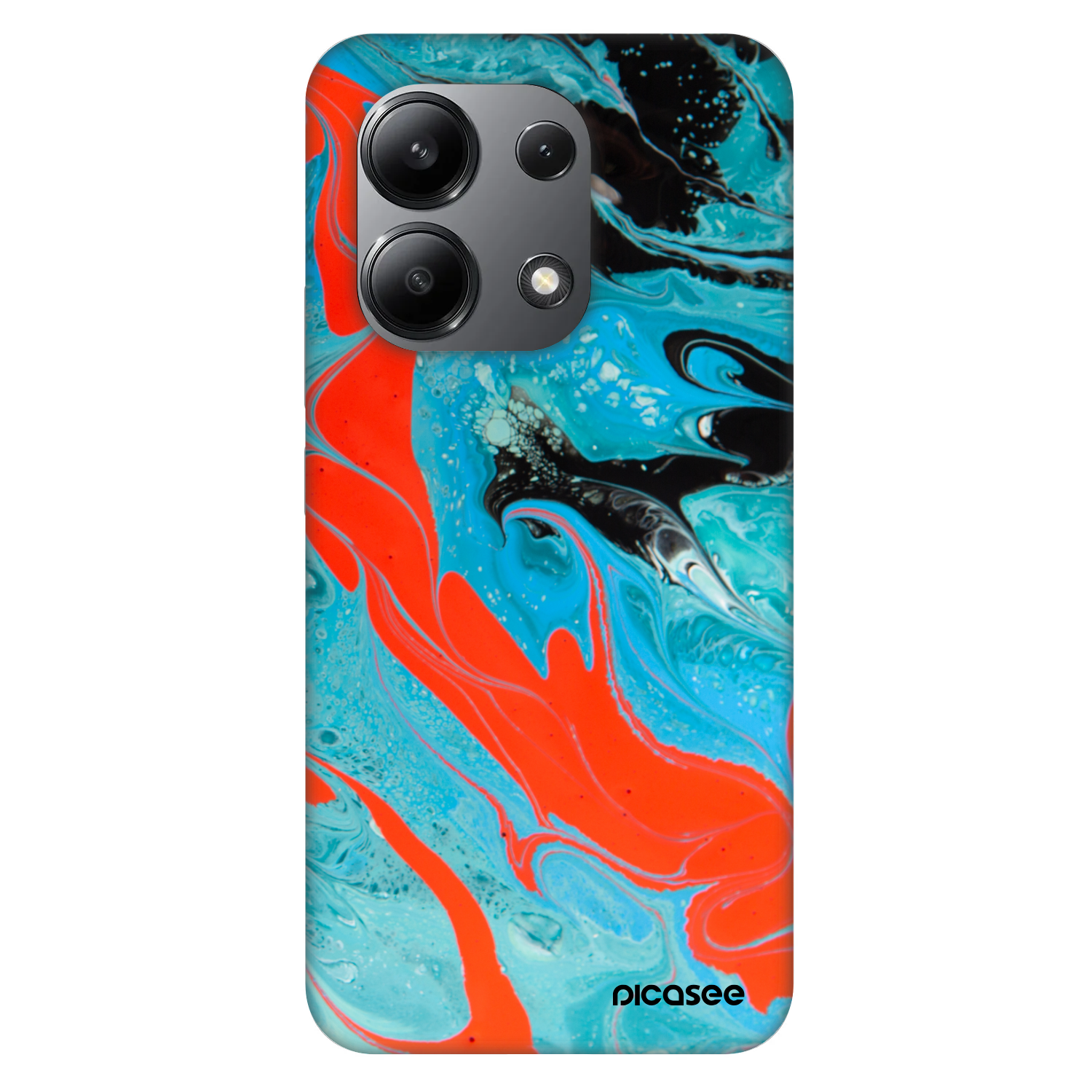 Picasee Fashion Case für Xiaomi Redmi Note 13 4G - Blue Magma