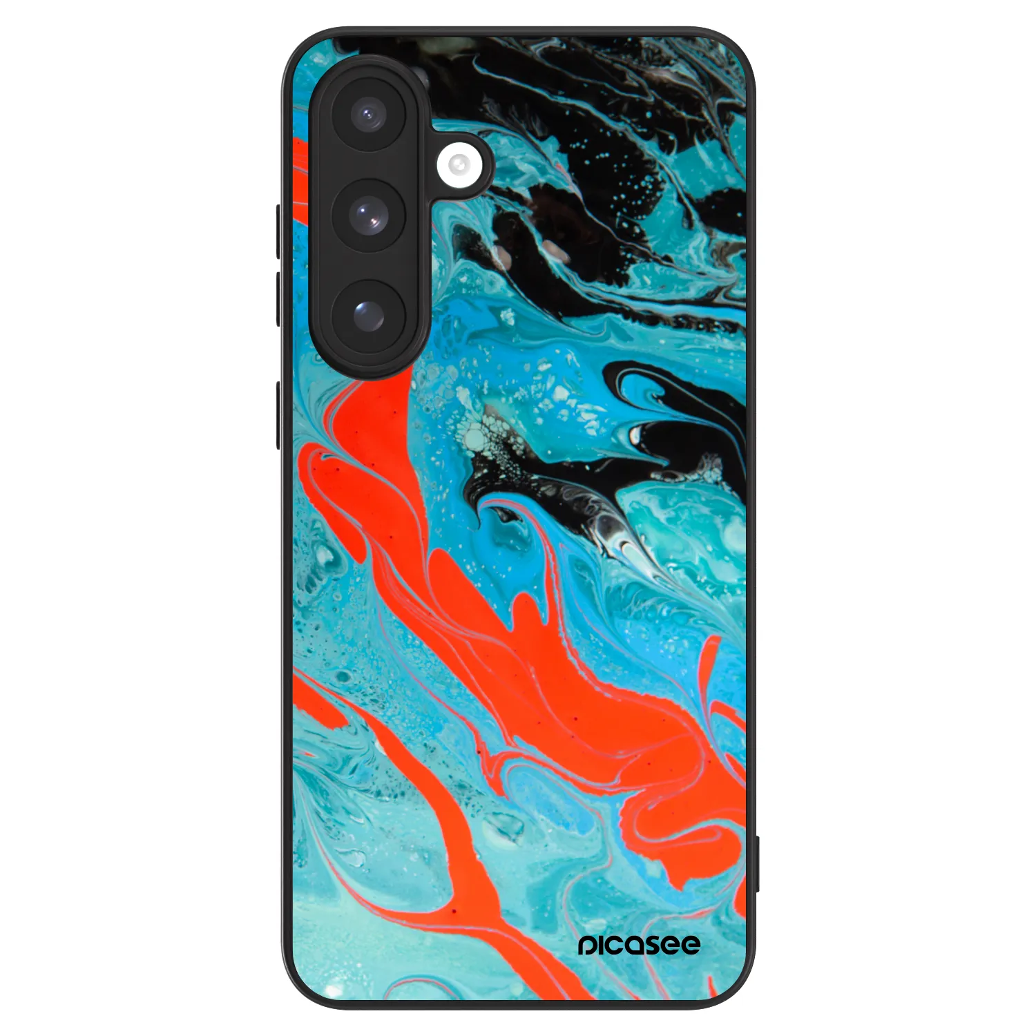 Picasee ULTIMATE CASE PowerShare für Samsung Galaxy S25 FE 5G - Blue Magma