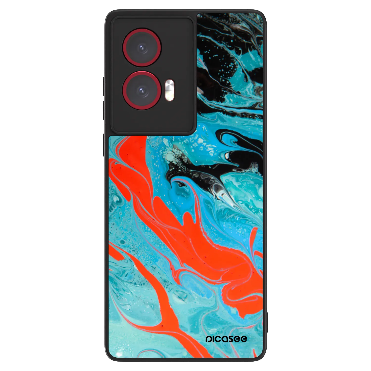 Picasee ULTIMATE CASE für Motorola Edge 50 Fusion - Blue Magma