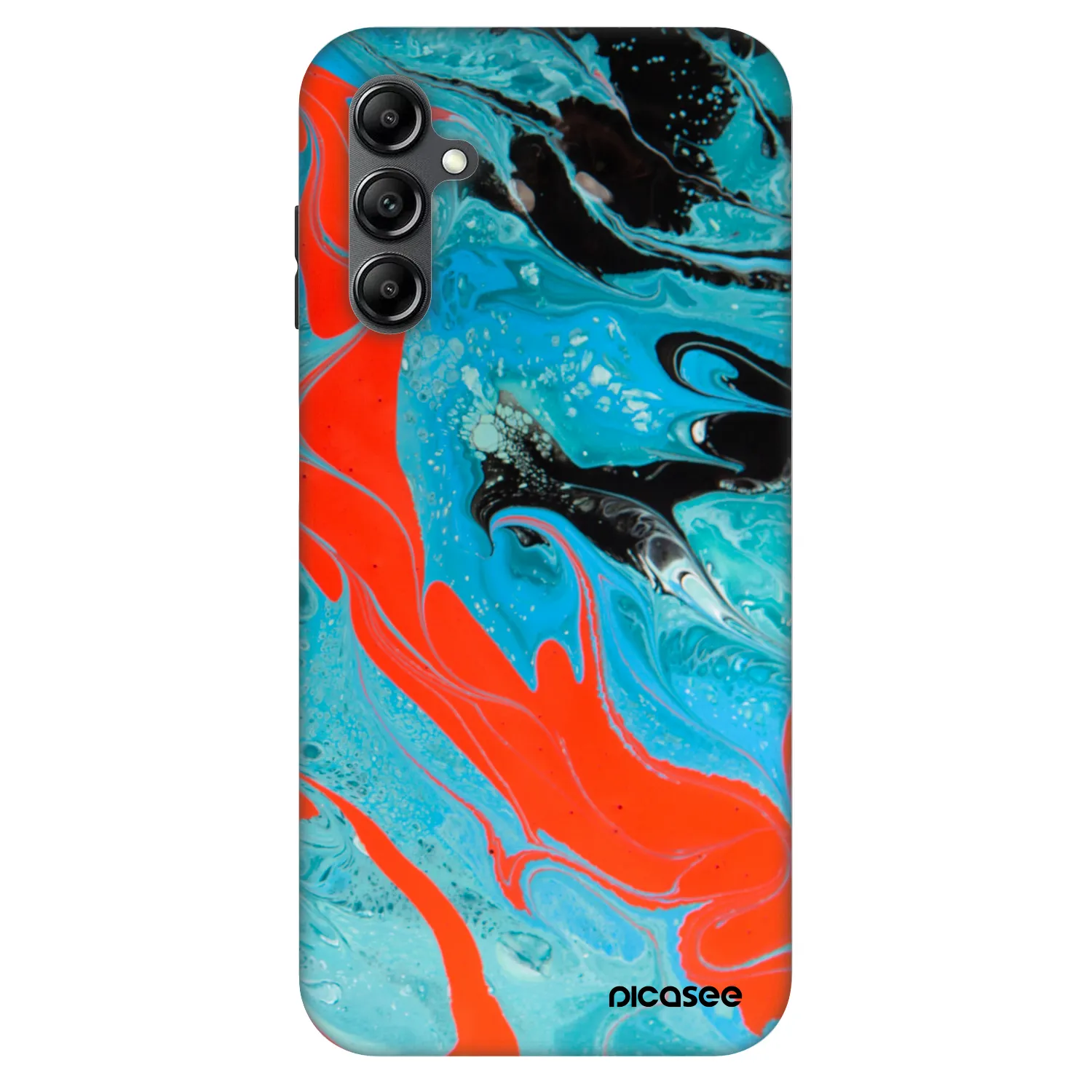 Picasee Fashion Case für Samsung Galaxy A16 4G - Blue Magma