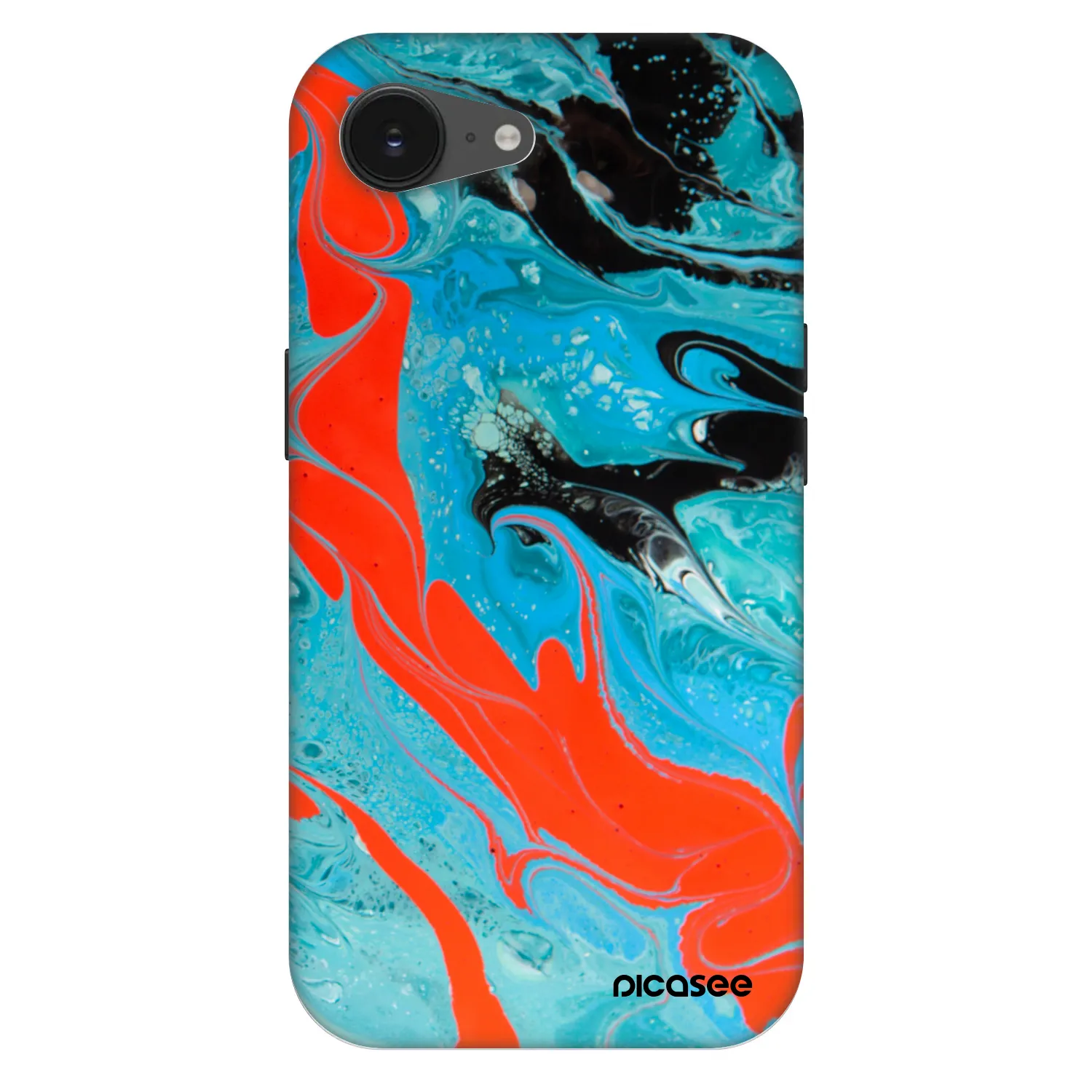 Picasee Fashion Case MagSafe für Apple iPhone 17e - Blue Magma