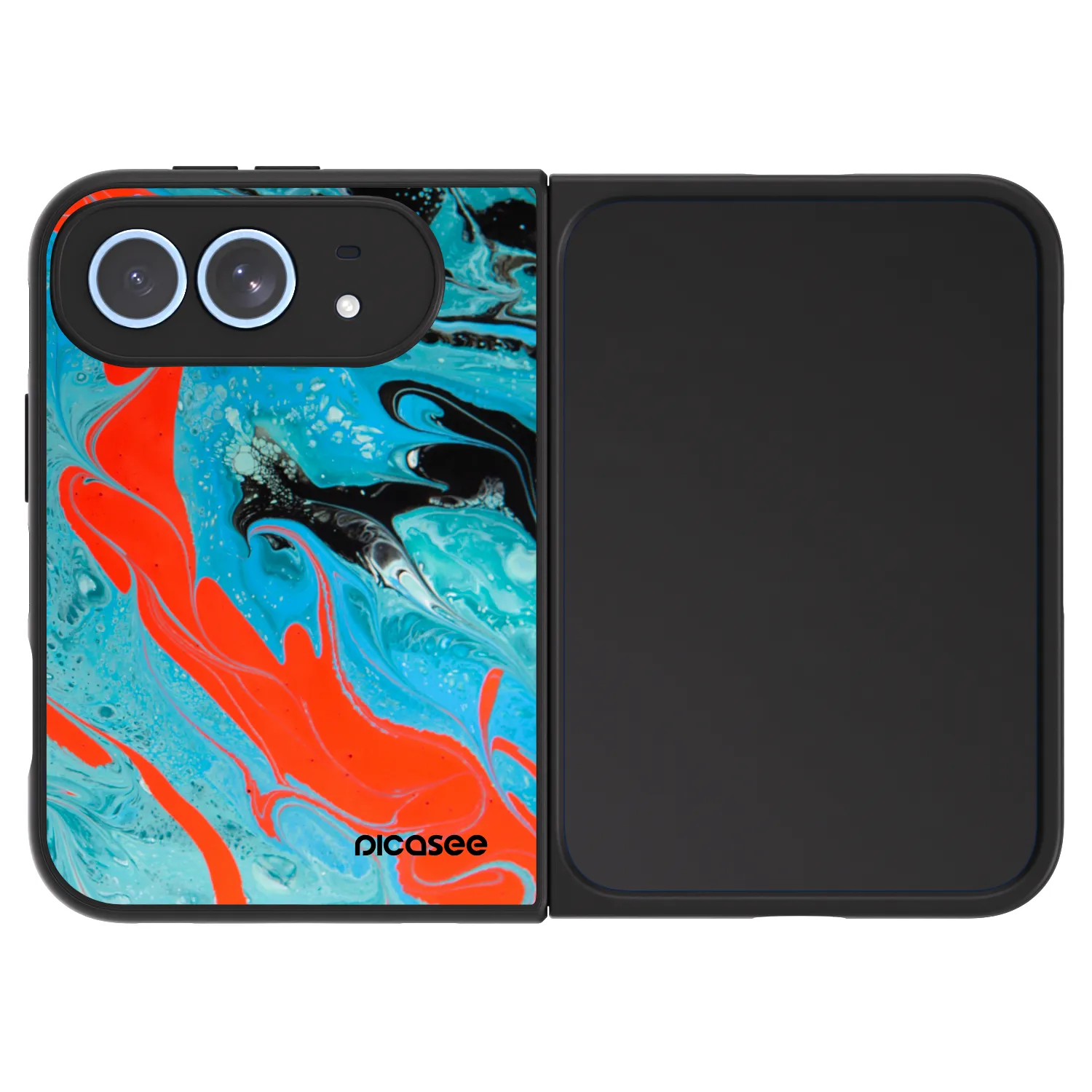 Picasee ULTIMATE CASE MagSafe für Apple iPhone Duo - Blue Magma