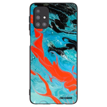 Hülle für Samsung Galaxy M31s - Blue Magma