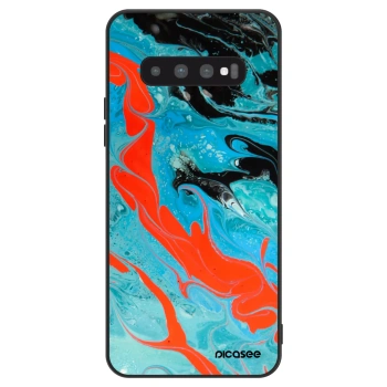 Hülle für Samsung Galaxy S10 G973 - Blue Magma