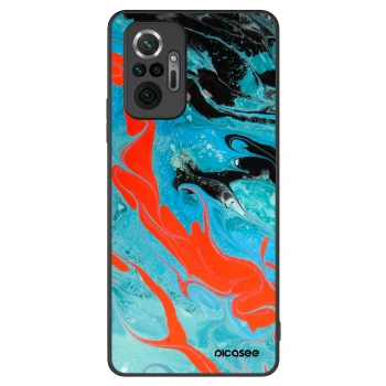 Picasee ULTIMATE CASE für Xiaomi Redmi Note 10 Pro - Blue Magma