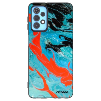 Hülle für Samsung Galaxy A32 4G SM-A325F - Blue Magma