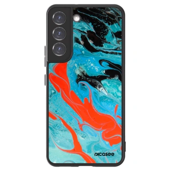 Hülle für Samsung Galaxy S22 5G - Blue Magma