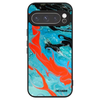 Hülle für Google Pixel 9 Pro - Blue Magma