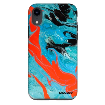 Hülle für Apple iPhone XR - Blue Magma