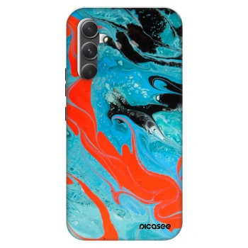 Hülle für Samsung Galaxy A34 5G A346B - Blue Magma