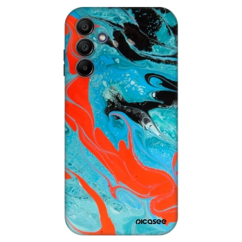 Hülle für Samsung Galaxy A15 A155F 4G - Blue Magma