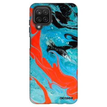 Hülle für Samsung Galaxy A12 A125F - Blue Magma