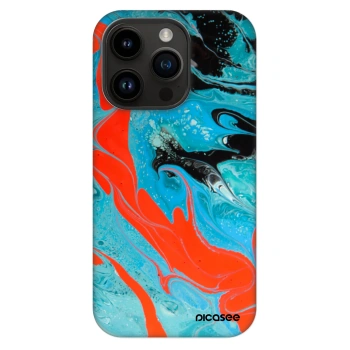 Hülle für Apple iPhone 14 Pro - Blue Magma