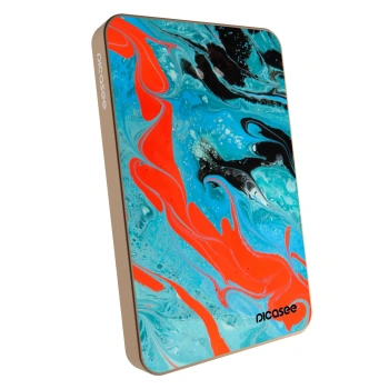 Powerbank mit MagSafe 5 000 mAh Golden - Blue Magma