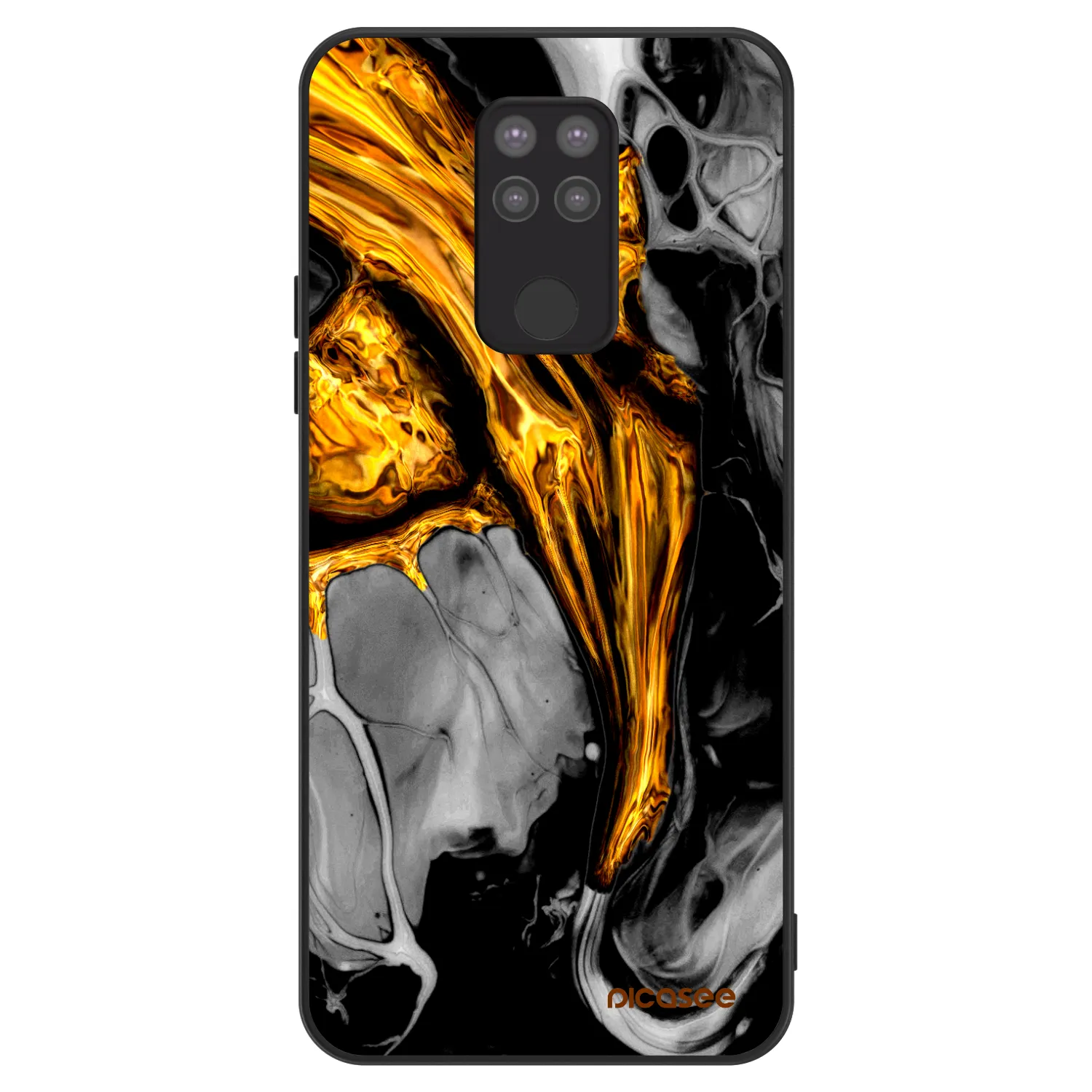 Picasee ULTIMATE CASE für Xiaomi Redmi Note 9 - Black Gold