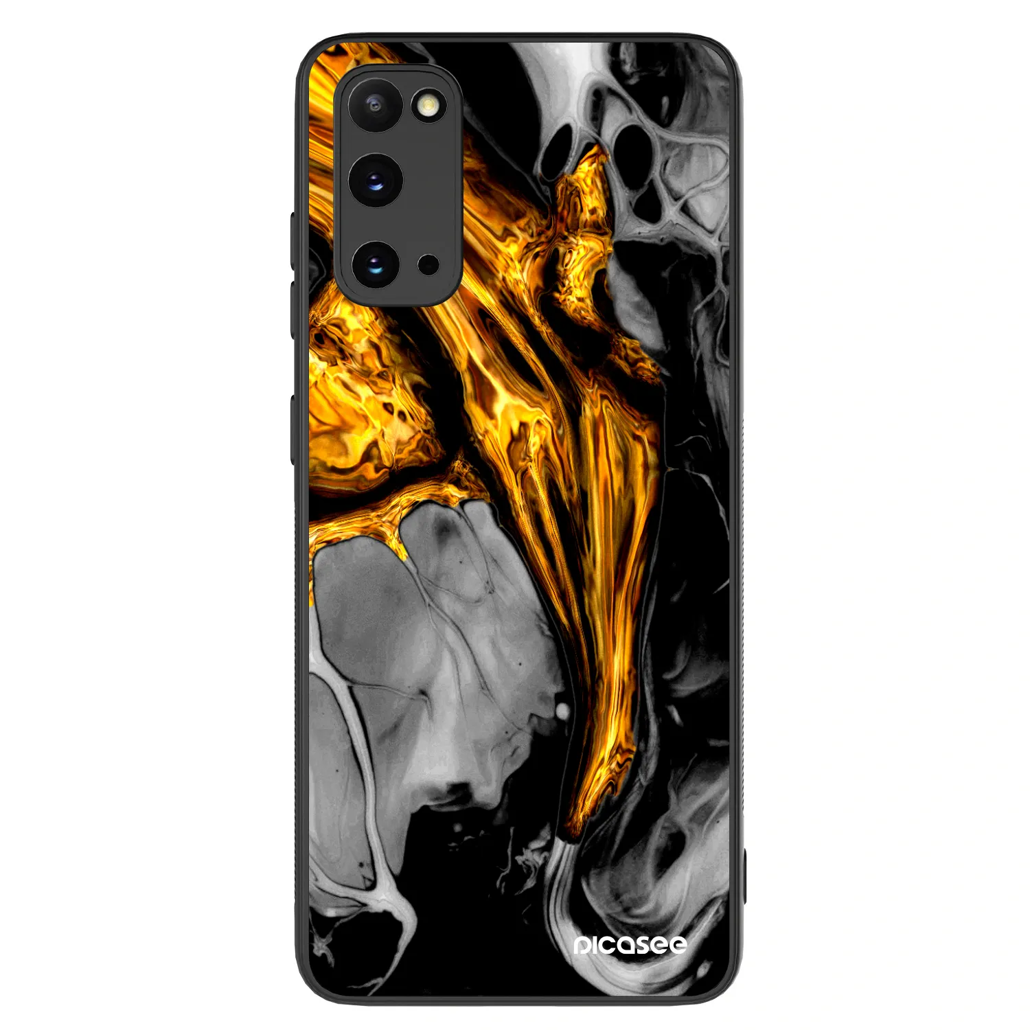 Picasee ULTIMATE CASE für Samsung Galaxy S20 G980F - Black Gold