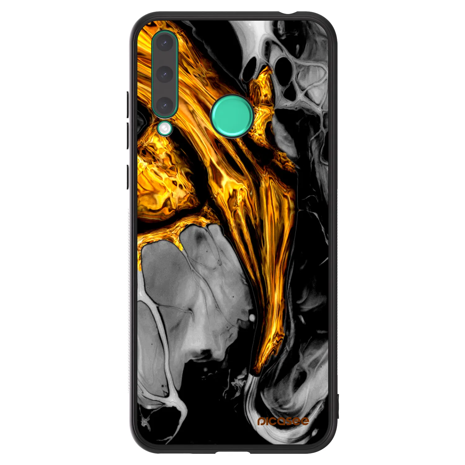 Picasee ULTIMATE CASE für Honor 20 Lite - Black Gold