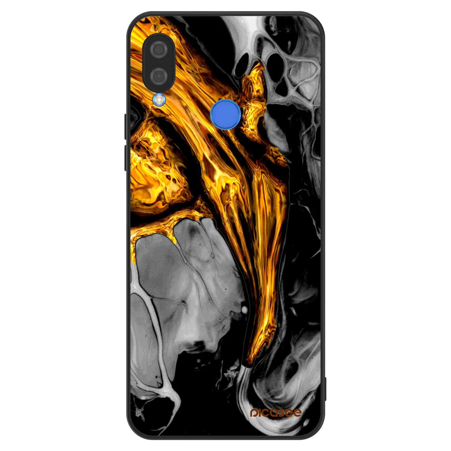 Picasee ULTIMATE CASE für Huawei Nova 3 - Black Gold