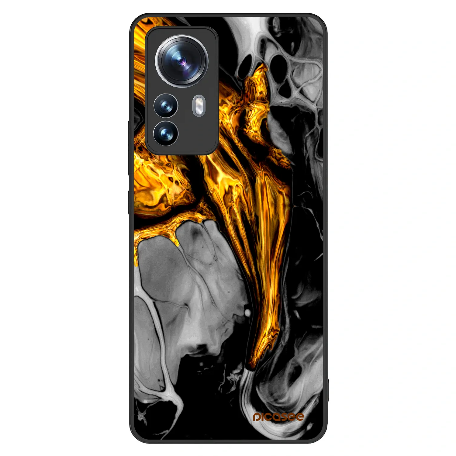 Picasee ULTIMATE CASE für Xiaomi 12 Pro - Black Gold