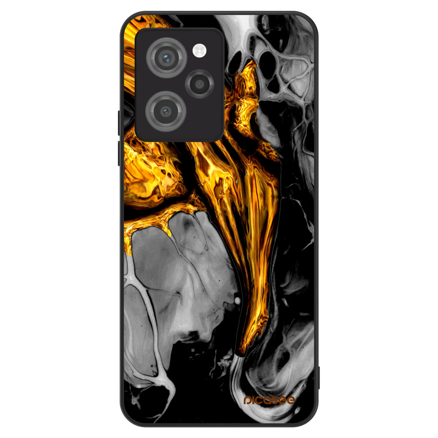 Picasee ULTIMATE CASE für Xiaomi Poco X5 Pro - Black Gold
