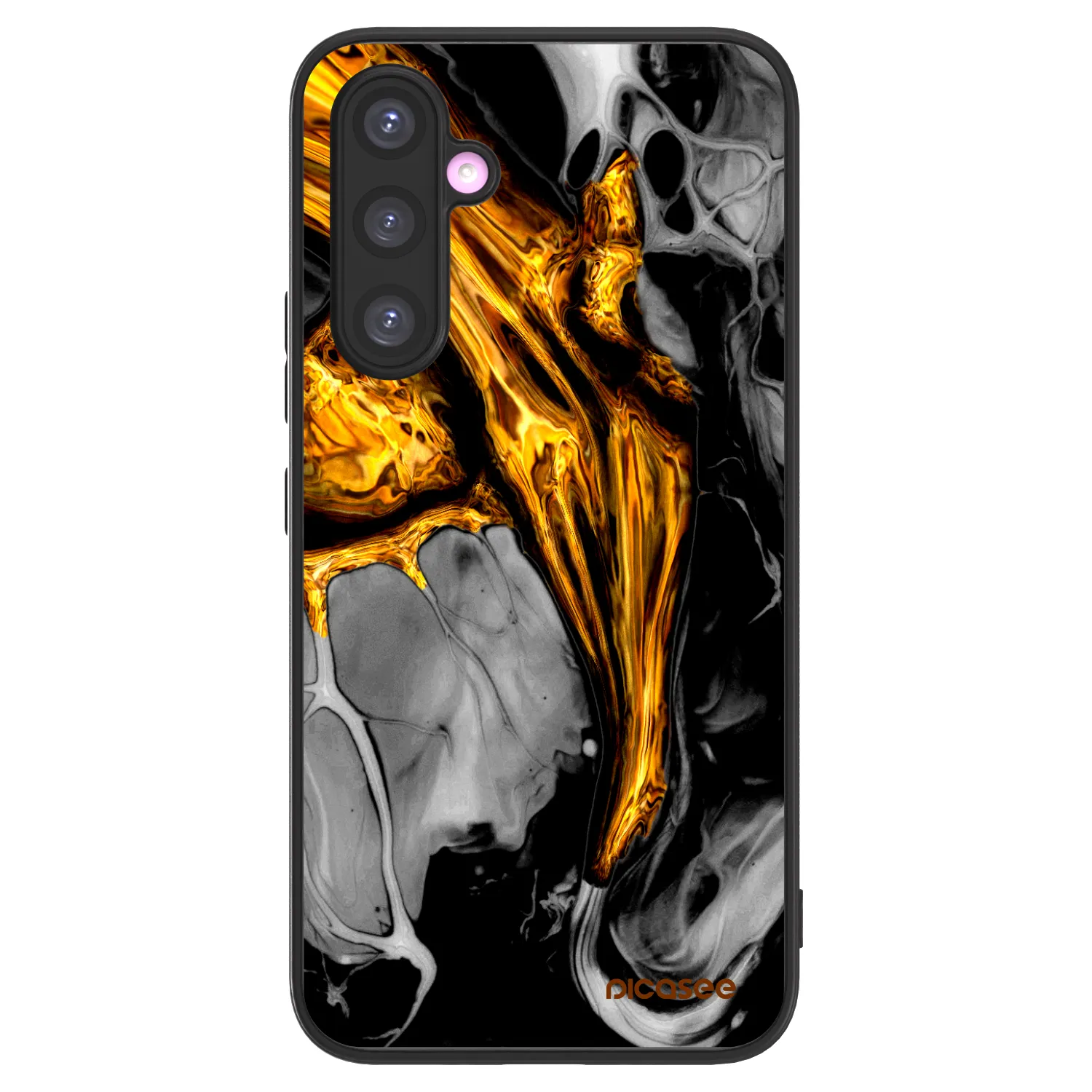 Picasee ULTIMATE CASE für Samsung Galaxy A54 5G A546B - Black Gold