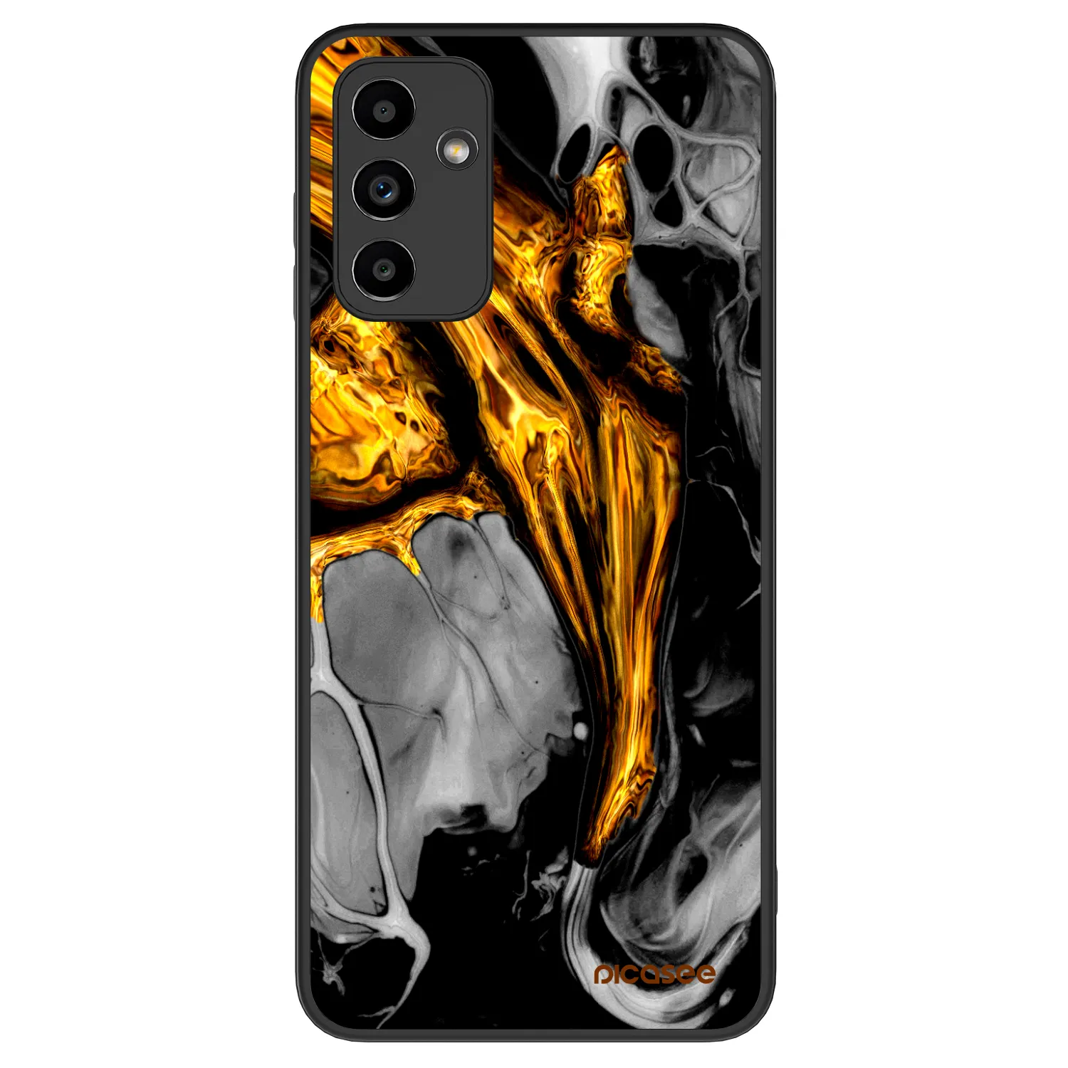 Picasee ULTIMATE CASE für Samsung Galaxy A04s A047F - Black Gold