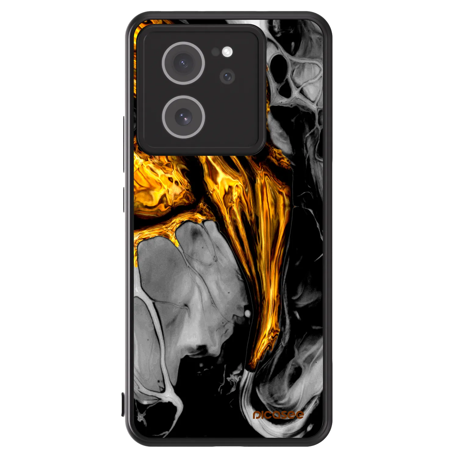 Picasee ULTIMATE CASE für Xiaomi 13T Pro - Black Gold