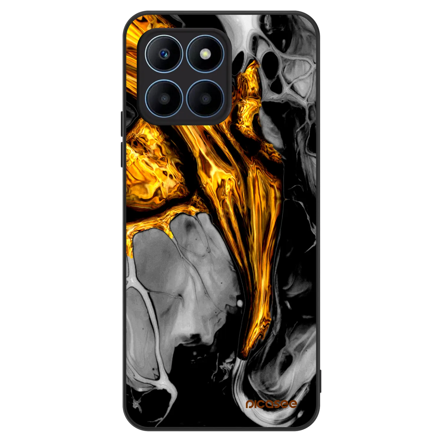 Picasee ULTIMATE CASE für Honor 70 Lite - Black Gold