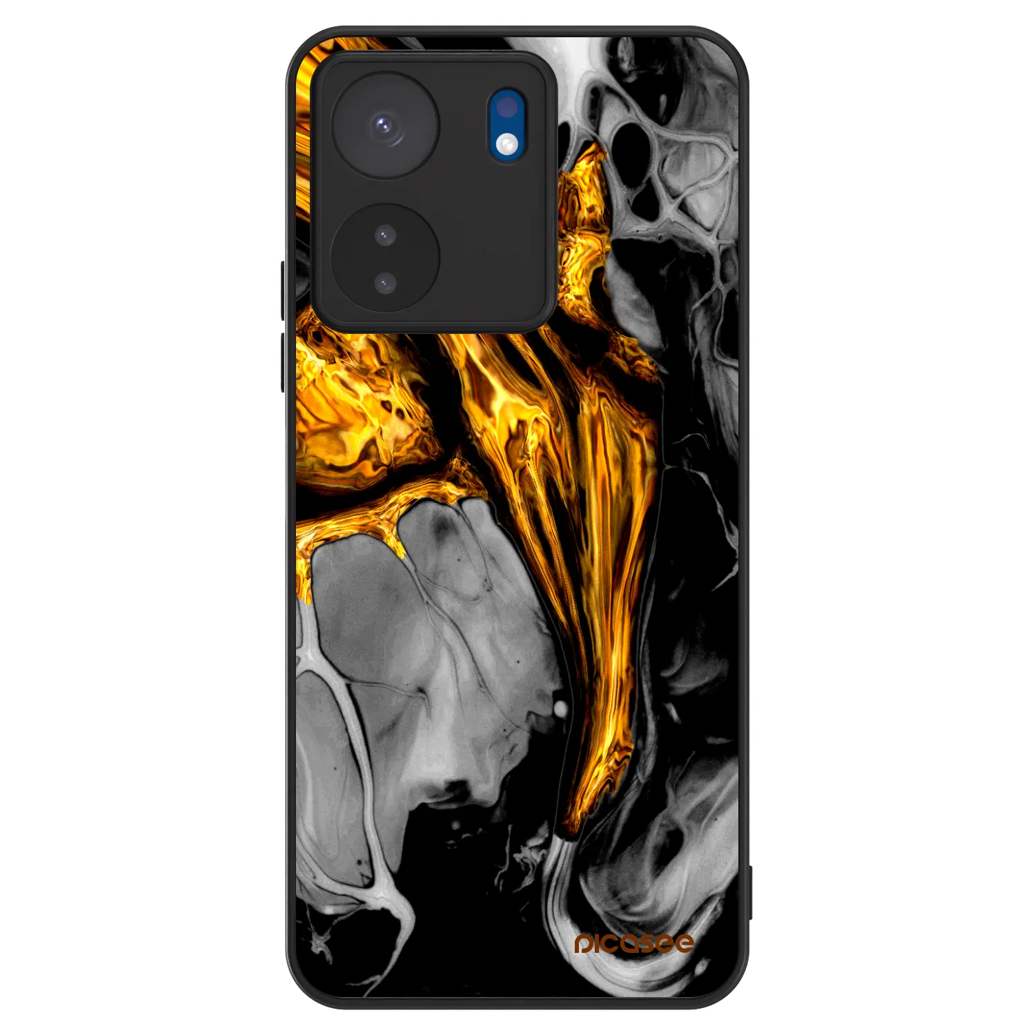 Picasee ULTIMATE CASE für Xiaomi Redmi 13C 4G - Black Gold