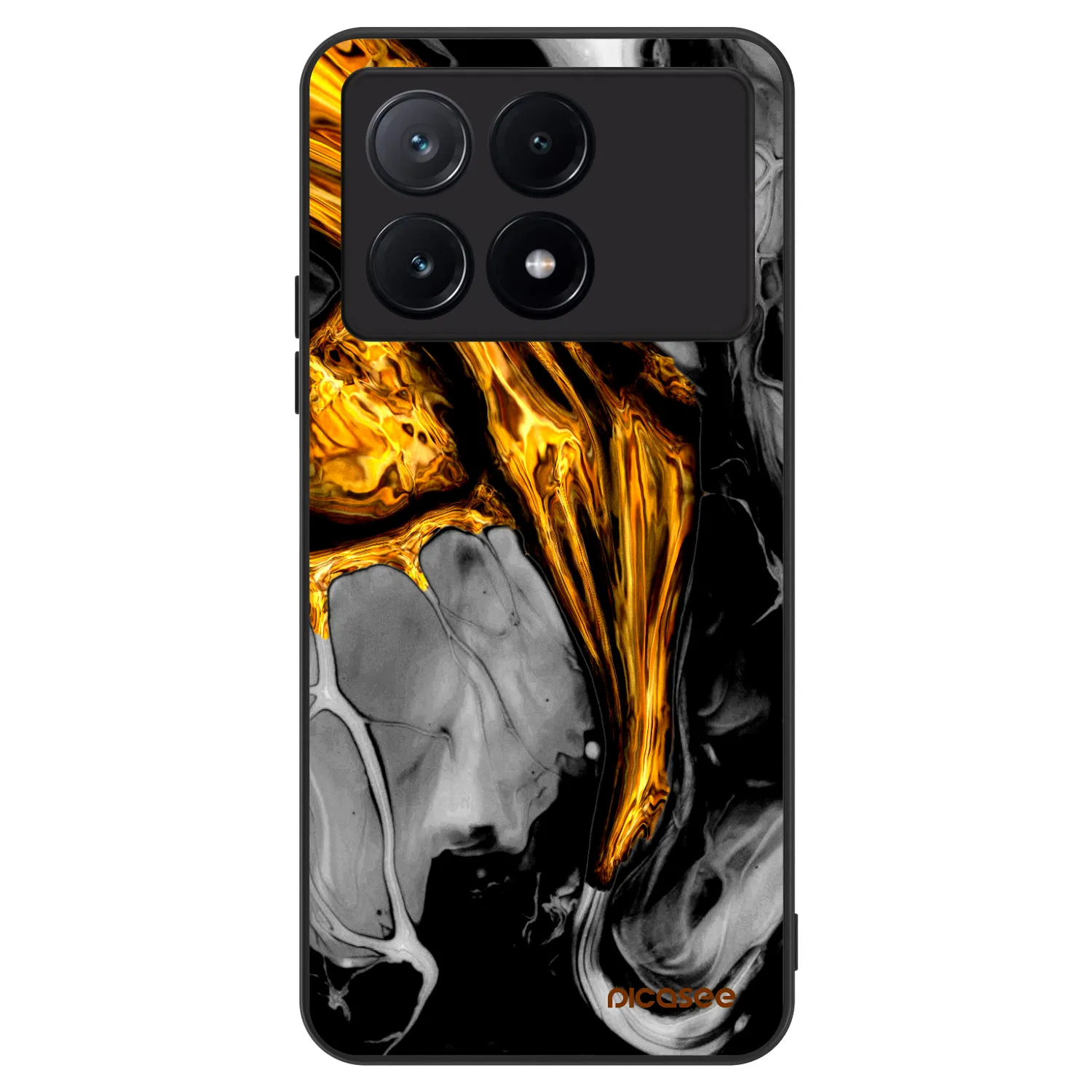 Picasee ULTIMATE CASE für Xiaomi Poco X6 Pro - Black Gold